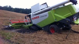 quotAtlantis 1 ist versunkenquot  Fendt 936 930 amp Kettenbagger retten Claas Lexion in Lettland [upl. by Alage146]