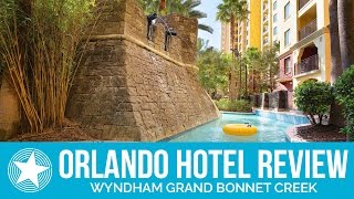 Full Walkthrough Wyndham Grand Bonnet Creek Resort Hotel Review [upl. by Ardnuassak]