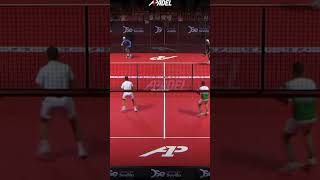 EPIC POINT 😱😱 Padel Highlights bestofpadel [upl. by Teragramyram]