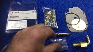 Samps super E carburettor Master rebuild kit 112923 all you need Custom Cruisers Uk 01773835666 [upl. by Eyks]