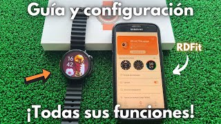 ¡Configuración Rápida y Fácil Tu Smartwatch MT30 Ultra con RDFit 🟠 [upl. by Nedrud]