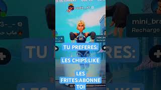 shorts fortnite frites chips [upl. by Lauren]