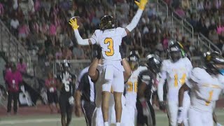 HIGHLIGHTS  Steele vs East Central  KENS 5 Game of the Week [upl. by Dnyletak]