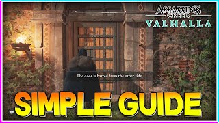 How To Open Any Barred Door in 2 Seconds  Assassins Creed Valhalla [upl. by Eisserc242]