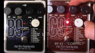 Only Every Sound B9 v C9 direct comparison [upl. by Richmond]