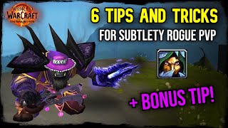 6 Tips  Tricks For Subtlety Rogue PVP In The War Within [upl. by Ailero]