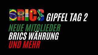 BRICSGipfel 2024 HAUPTEREIGNIS 30 neue Mitglieder Währung und Abkopplung vom DOLLAR [upl. by Ardnaeel]