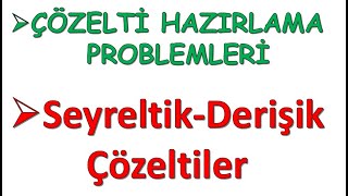 ÇÖZELTİ HAZIRLAMA SORULARI SORU ÇÖZÜMÜ  2VİDEO [upl. by Ramor]