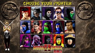 Mortal Kombat II Remix Baraka Mugen 2024 [upl. by Eirehc]