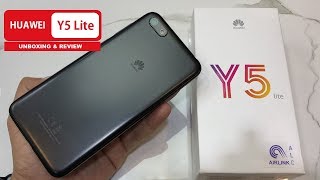 HUAWEI Y5 LITE UNBOXING AND REVIEW [upl. by Brufsky98]