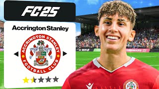 FC 25 ACCRINGTON STANLEY CAREER MODE  3 YOUTH ACADEMY STAR [upl. by Anallij]