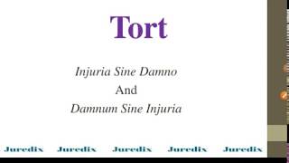 Tort  Injuria Sine Damno and Damnum sine Injuria EnglishHindi LawLLBBALLBCLATPCSJAPO [upl. by Mueller]