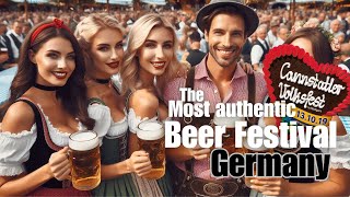 Cannstatter Volksfest 2024 Highlights  Stuttgart Beer Festival [upl. by Einahc]