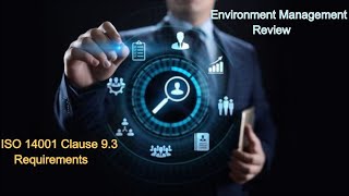 ISO 14001 Management Review Requirements  ISO 14001 Clause 93 Requirements ISO 14001 EMS training [upl. by Himelman]