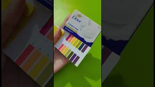 Dove soap pH level😩 safe or unsafe  phtesting phixit music viralvideo viralshorts viralvideo [upl. by Asital]