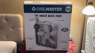 2022 CoolMasterAerospeed Box Fan model PBX100 500th Subscriber Special [upl. by Bonucci373]