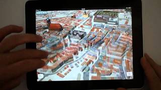 NaviGenie Highend 3D Maps on iPad [upl. by Yorgen]