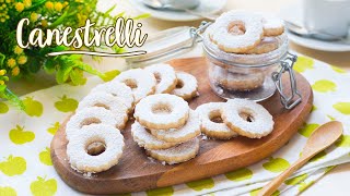 Canestrelli  Ricetta Facile e Veloce Biscotti Fatti in Casa  55Winston55 [upl. by Yraillih]