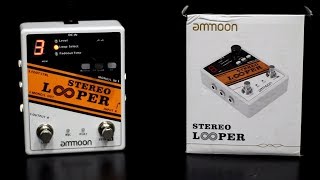 Ammoon STEREO LOOPER краткий обзор [upl. by Liew]