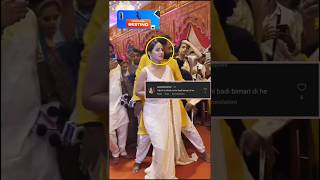 Hina Khan after brest Cancer arrived ganapati Puja viral video logo ne kiye troll hinakhan [upl. by Adiari955]