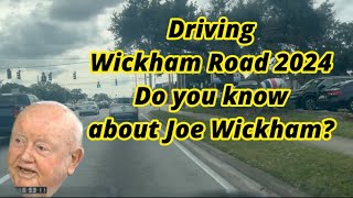 Driving Wickham Road Brevard County Florida 2024 [upl. by Randy]