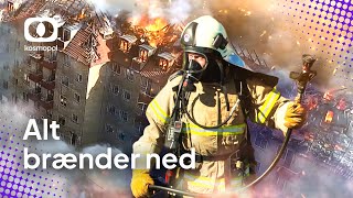 Hvordan går 90 lejligheder i brand på rekordtid [upl. by Ardys]