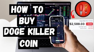 How to Buy Doge Killer LEASH Coin  Quick amp Easy Step by Step Tutorial [upl. by Htez]