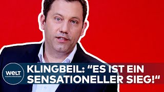 SAARLAND LANDTAGSWAHL 2022 quotEs ist ein sensationeller Siegquot Lars Klingbeil SPD I WELT Dokument [upl. by Leonid]