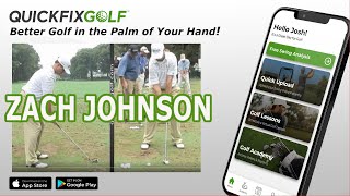 Golf Swing Video Analysis Zack Johnson [upl. by Nosylla]