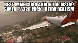 The Best Immersion Addon For MSFS 2020  SimFX amp A320 Pack from 42 [upl. by Nahseez]