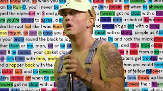 Eminem  313  Rhymes Highlighted [upl. by Allmon]