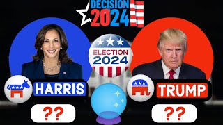 Early 2024 Election Prediction Donald Trump vs Kamala Harris [upl. by Loredo927]