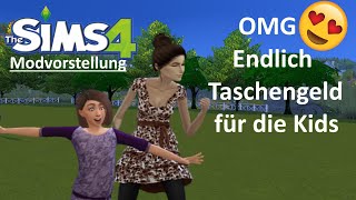 Endlich ein Taschengeld MOD │ Die Sims 4│Realistisches Gameplay │Schnell und Einfach [upl. by Goraud]