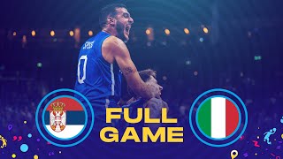 Serbia v Italy  Full Basketball Game  FIBA EuroBasket 2022 [upl. by Filbert]