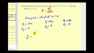 Determinación de un vector normal de unidad a una superficie [upl. by Nyleahs]