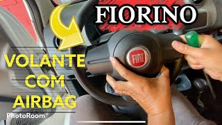 Fiat Fiorino  Como Tirar o Volante com Airbag [upl. by Dwane]