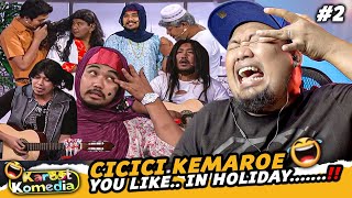 ABANG JOHAN MEMANG BEZA 🤣🤣 ❗️ KOMPILASI LAWAK KAROOT KOMEDIA  REACTION [upl. by Fahland]