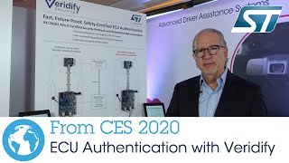 From CES 2020 ECU Authentication with Veridify Security [upl. by Bloch765]