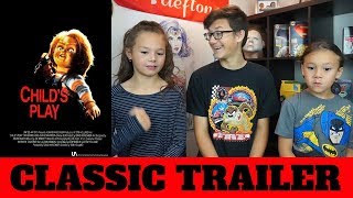 Childs Play Trailer 1988 REACTION [upl. by Nehtan835]