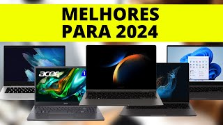 DESCUBRA Os MELHORES NOTEBOOKS Para 2024 Bons E Baratos Melhores Notebooks 2024 SEM ERRO TOP 5 [upl. by Ahsele]