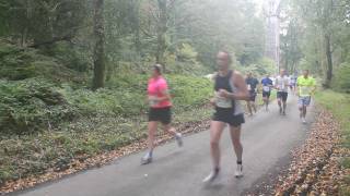 Eden Project Marathon 2010  Half Marathon Luxulyan Valley part 2 [upl. by Rats500]