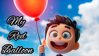 My Red Balloon  Kid Rhyme  Tunebuds [upl. by Nimrac]