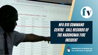 NFA 910 command centre call records of the Nadonumai fire incident  22922 [upl. by Sauveur]