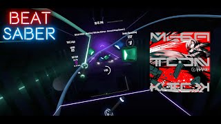 Playing a cerret Map With cerret Sabers Using cerret Colors Beat Saber [upl. by Ahsieki679]