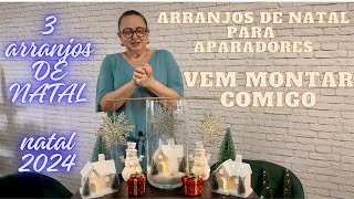 COMO DECORAR APARADORES PARA O NATAL DECORAÇÃO DE NATAL USANDO O QUE VOCÊ JÁ TEM [upl. by Borman]