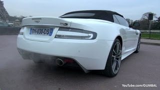 LOUD Aston Martin DBS Volante  Amazing Start up  REVS [upl. by Selig994]