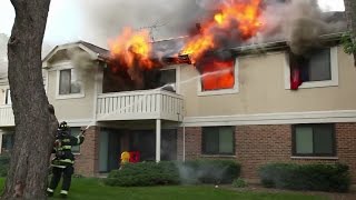 Mike Wulf  Full Version House Fire  Thornhill Court Schaumburg IL July 16 2013 [upl. by Ybbed687]