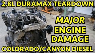 DEFECTIVE Parts  Engine Failure 1622 Colorado  Canyon 28L Duramax [upl. by Kelwin785]