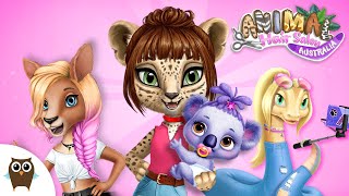 Cute Coala Care Game 🐨💖 Animal Hair Salon Australia  TutoTOONS [upl. by Ivie372]