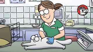 Catastrophic Visit of the Veterinarian  Simons Cat Extra [upl. by Kai]